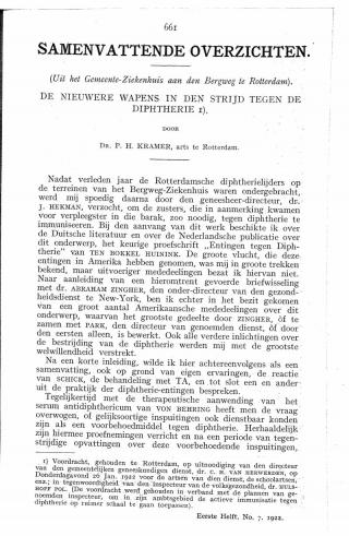 Eerste pagina van het artikel zoals het is gepubliceerd in het tijdschrift