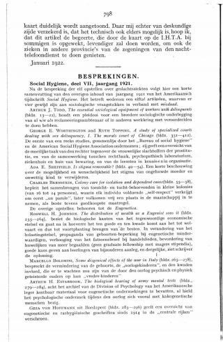 Eerste pagina van het artikel zoals het is gepubliceerd in het tijdschrift