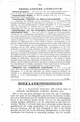 Eerste pagina van het artikel zoals het is gepubliceerd in het tijdschrift