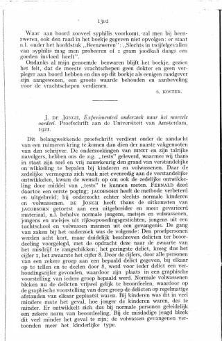 Eerste pagina van het artikel zoals het is gepubliceerd in het tijdschrift