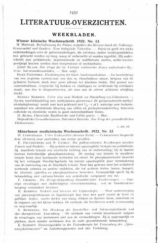 Eerste pagina van het artikel zoals het is gepubliceerd in het tijdschrift