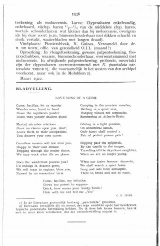 Eerste pagina van het artikel zoals het is gepubliceerd in het tijdschrift