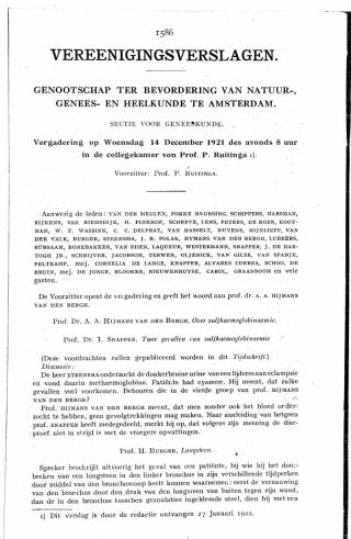 Eerste pagina van het artikel zoals het is gepubliceerd in het tijdschrift