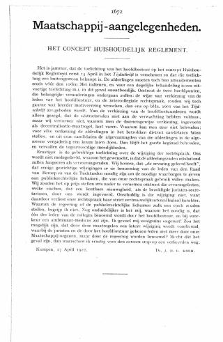 Eerste pagina van het artikel zoals het is gepubliceerd in het tijdschrift