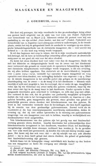 Eerste pagina van het artikel zoals het is gepubliceerd in het tijdschrift