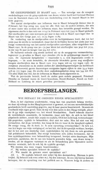 Eerste pagina van het artikel zoals het is gepubliceerd in het tijdschrift