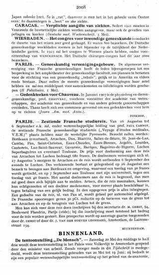 Eerste pagina van het artikel zoals het is gepubliceerd in het tijdschrift