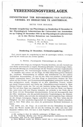 Eerste pagina van het artikel zoals het is gepubliceerd in het tijdschrift