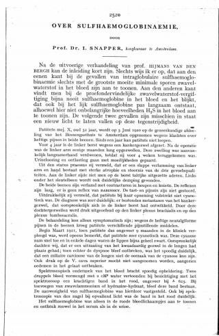 Eerste pagina van het artikel zoals het is gepubliceerd in het tijdschrift