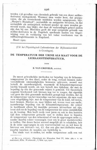 Eerste pagina van het artikel zoals het is gepubliceerd in het tijdschrift