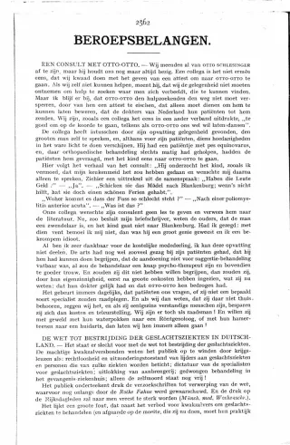 Eerste pagina van het artikel zoals het is gepubliceerd in het tijdschrift