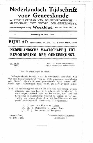 Eerste pagina van het artikel zoals het is gepubliceerd in het tijdschrift