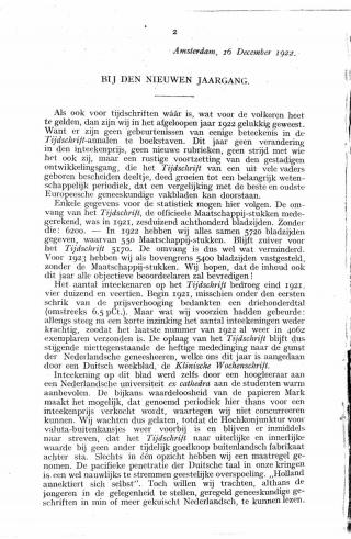 Eerste pagina van het artikel zoals het is gepubliceerd in het tijdschrift