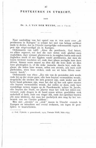 Eerste pagina van het artikel zoals het is gepubliceerd in het tijdschrift