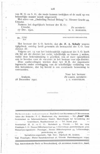 Eerste pagina van het artikel zoals het is gepubliceerd in het tijdschrift