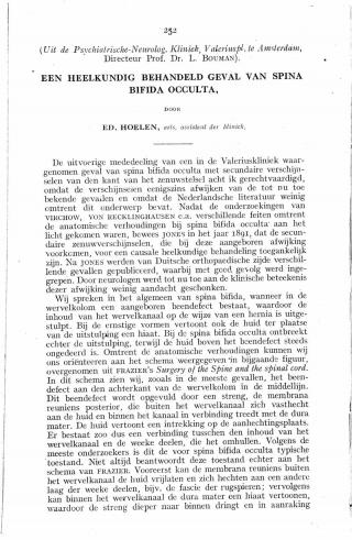 Eerste pagina van het artikel zoals het is gepubliceerd in het tijdschrift