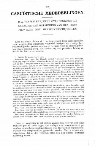 Eerste pagina van het artikel zoals het is gepubliceerd in het tijdschrift