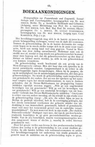 Eerste pagina van het artikel zoals het is gepubliceerd in het tijdschrift