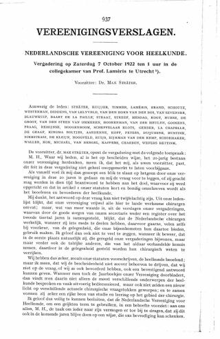 Eerste pagina van het artikel zoals het is gepubliceerd in het tijdschrift