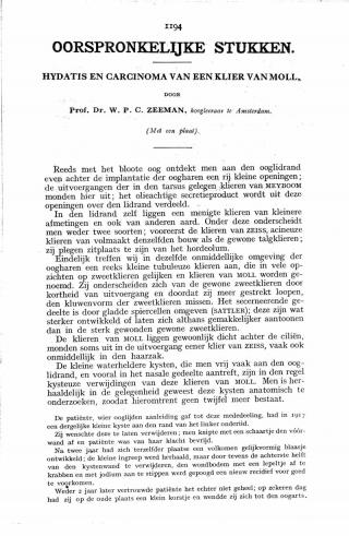 Eerste pagina van het artikel zoals het is gepubliceerd in het tijdschrift