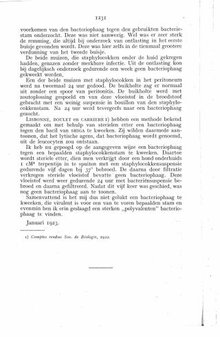 Eerste pagina van het artikel zoals het is gepubliceerd in het tijdschrift