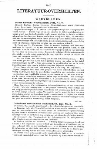 Eerste pagina van het artikel zoals het is gepubliceerd in het tijdschrift