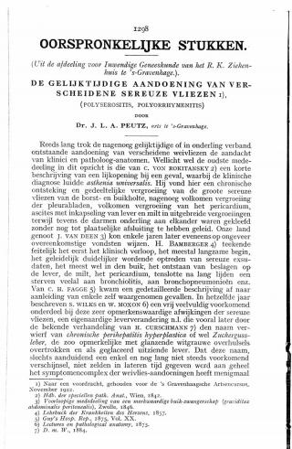 Eerste pagina van het artikel zoals het is gepubliceerd in het tijdschrift