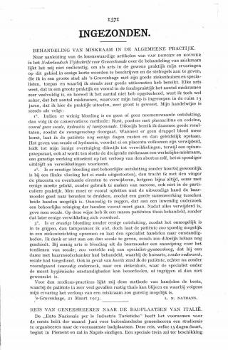 Eerste pagina van het artikel zoals het is gepubliceerd in het tijdschrift