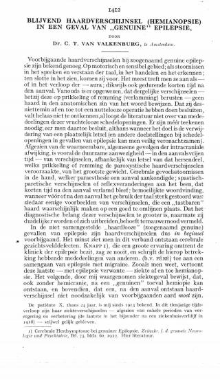 Eerste pagina van het artikel zoals het is gepubliceerd in het tijdschrift