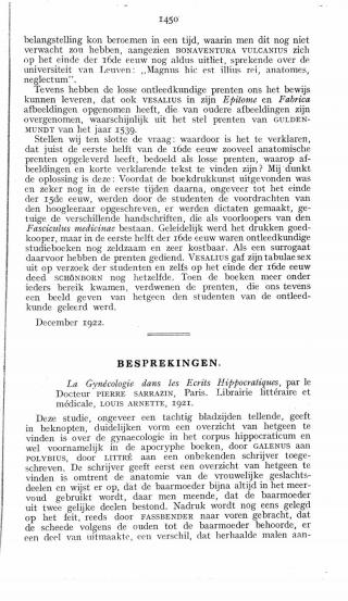 Eerste pagina van het artikel zoals het is gepubliceerd in het tijdschrift