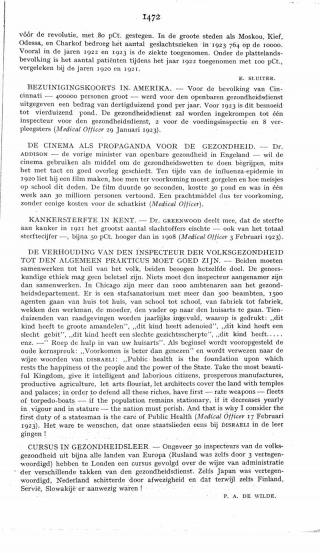 Eerste pagina van het artikel zoals het is gepubliceerd in het tijdschrift