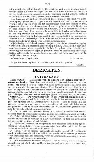 Eerste pagina van het artikel zoals het is gepubliceerd in het tijdschrift