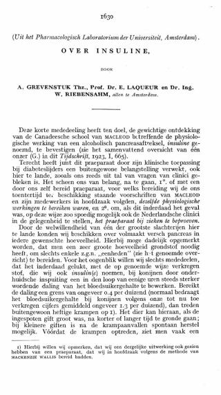 Eerste pagina van het artikel zoals het is gepubliceerd in het tijdschrift