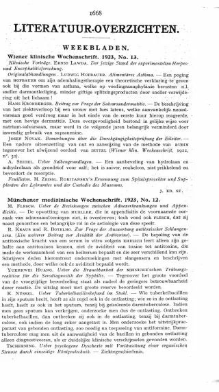 Eerste pagina van het artikel zoals het is gepubliceerd in het tijdschrift