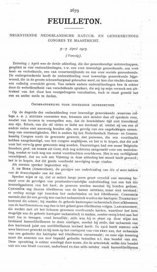 Eerste pagina van het artikel zoals het is gepubliceerd in het tijdschrift