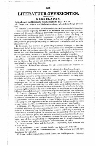 Eerste pagina van het artikel zoals het is gepubliceerd in het tijdschrift