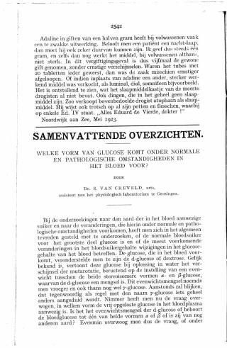 Eerste pagina van het artikel zoals het is gepubliceerd in het tijdschrift