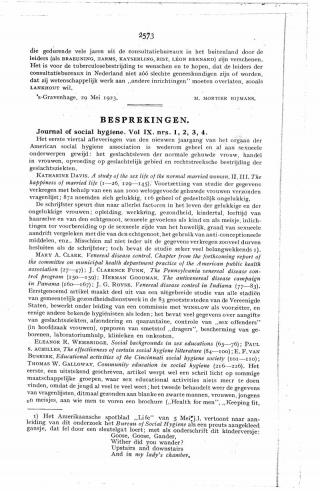 Eerste pagina van het artikel zoals het is gepubliceerd in het tijdschrift