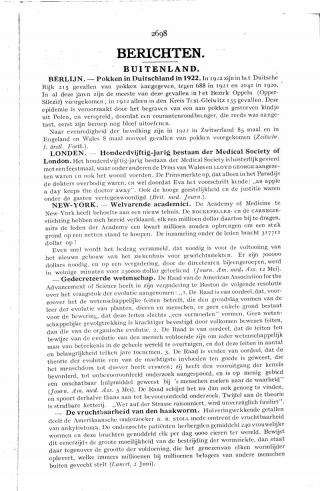 Eerste pagina van het artikel zoals het is gepubliceerd in het tijdschrift