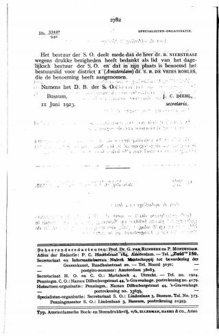 Eerste pagina van het artikel zoals het is gepubliceerd in het tijdschrift