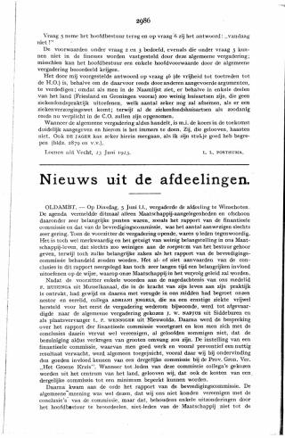 Eerste pagina van het artikel zoals het is gepubliceerd in het tijdschrift