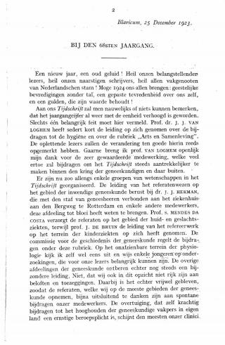 Eerste pagina van het artikel zoals het is gepubliceerd in het tijdschrift