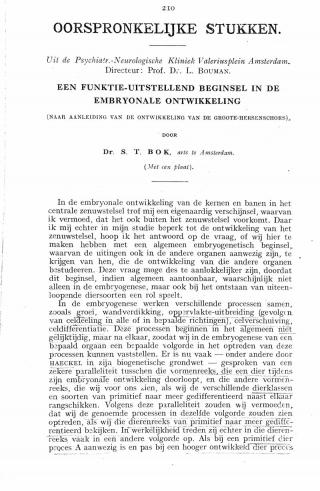 Eerste pagina van het artikel zoals het is gepubliceerd in het tijdschrift