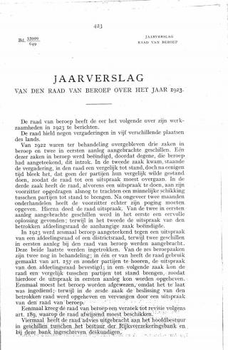 Eerste pagina van het artikel zoals het is gepubliceerd in het tijdschrift