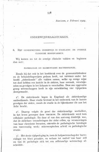 Eerste pagina van het artikel zoals het is gepubliceerd in het tijdschrift