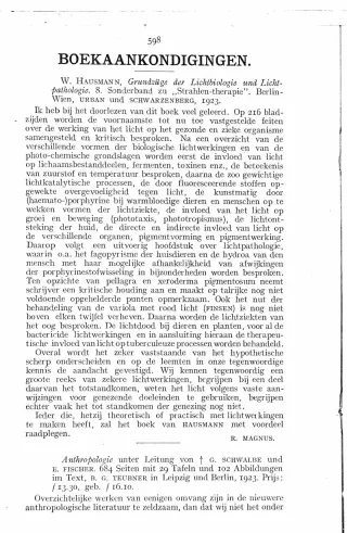 Eerste pagina van het artikel zoals het is gepubliceerd in het tijdschrift