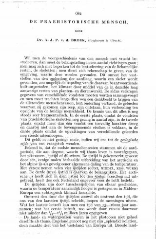 Eerste pagina van het artikel zoals het is gepubliceerd in het tijdschrift