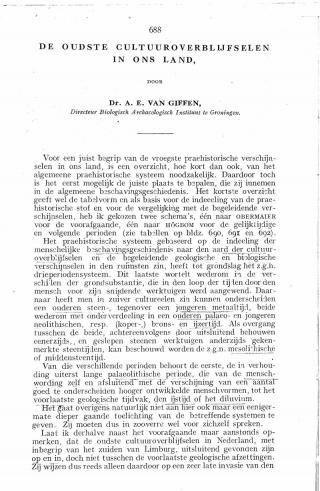 Eerste pagina van het artikel zoals het is gepubliceerd in het tijdschrift