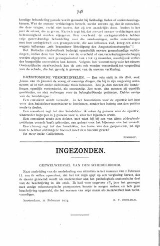 Eerste pagina van het artikel zoals het is gepubliceerd in het tijdschrift