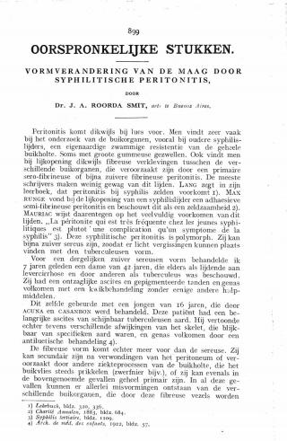 Eerste pagina van het artikel zoals het is gepubliceerd in het tijdschrift